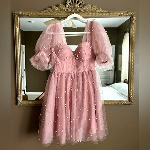 Ava Gowns pearl dress. Worn once
